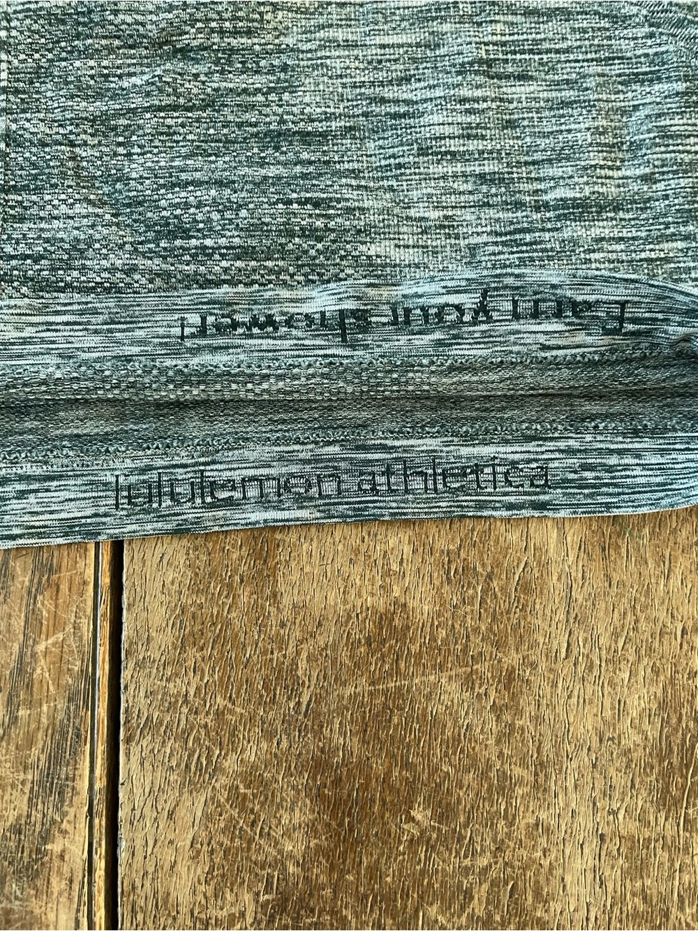 Lululemon Racerback Tank Top - Heather Green - Picture 4 of 6